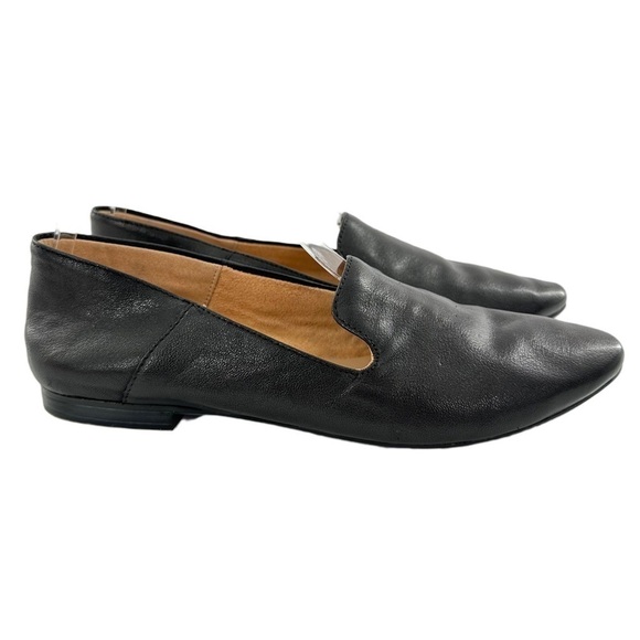 Naturalizer womens Lorna flats size 6.5 36.5 black leather pointy toe loafers - Picture 13 of 13